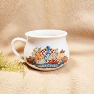 Vintage "Home Cookin'" Soup Crock Mug